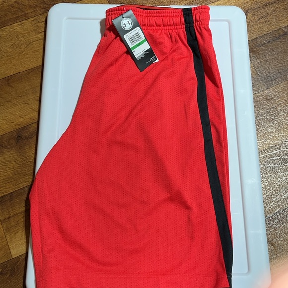 Under Armour Shorts Nwt Under Armour Mens Shorts Red Black Athletic